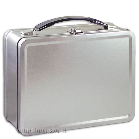 plain metal customizable lunch box|customize your own lunch box.